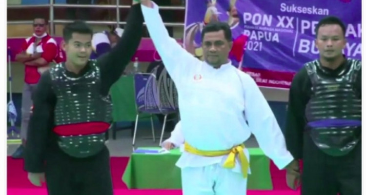 Pesilat Persinas ASAD Dominan Meraih Medali di PON XX Papua 2021